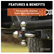 MULTI-BALL MOUNT WITH TOW HOOK